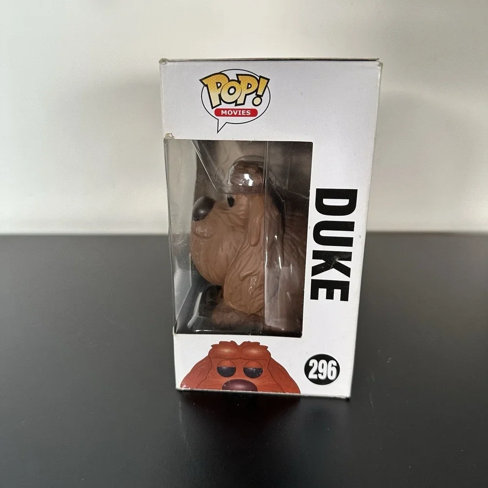 Funko Pop‎ Duke 296 The Secret Life of Pets Illumination Vinyl Figure Movie Dog